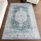 Nuloom Laney Medallion Spill Proof Area Rug 4ft x 6ft HJTH24B-406 - alternate 1